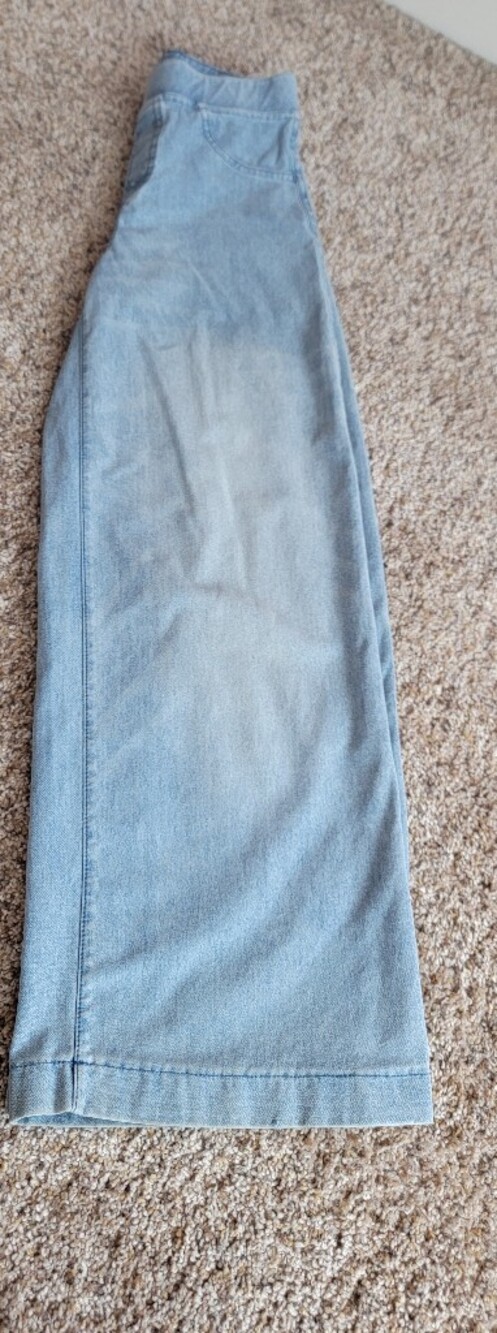 H&M Girls Pull On Wide Leg Jeans Sz 10